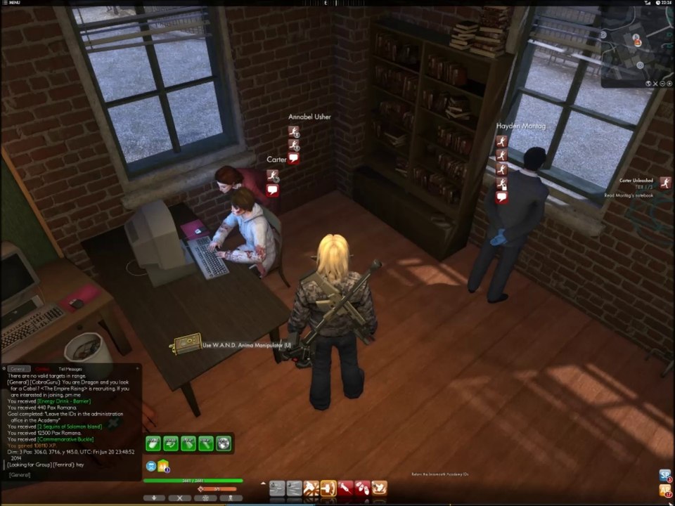 The Secret World : mix of cinematics