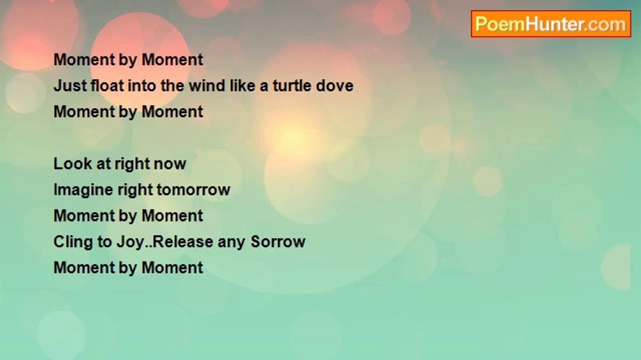 Timothy Brashear - Moment by Moment