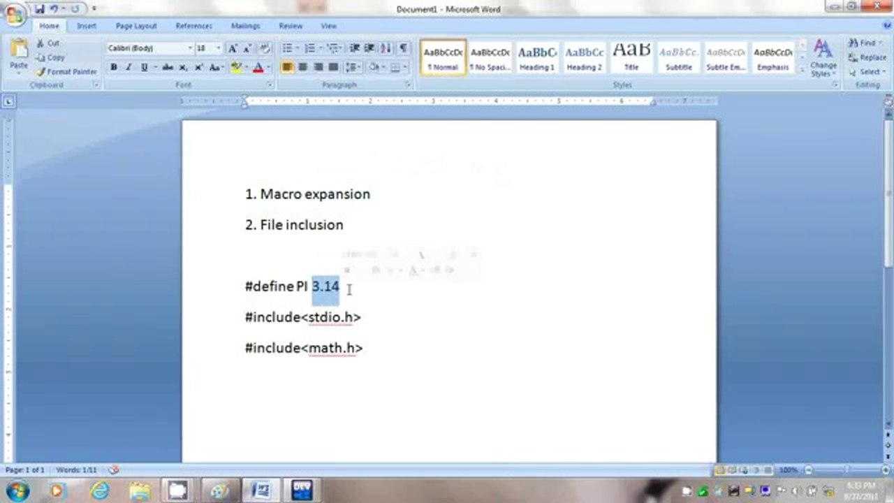 Lecture# 9 Pre-Processors In Urdu & Hindi