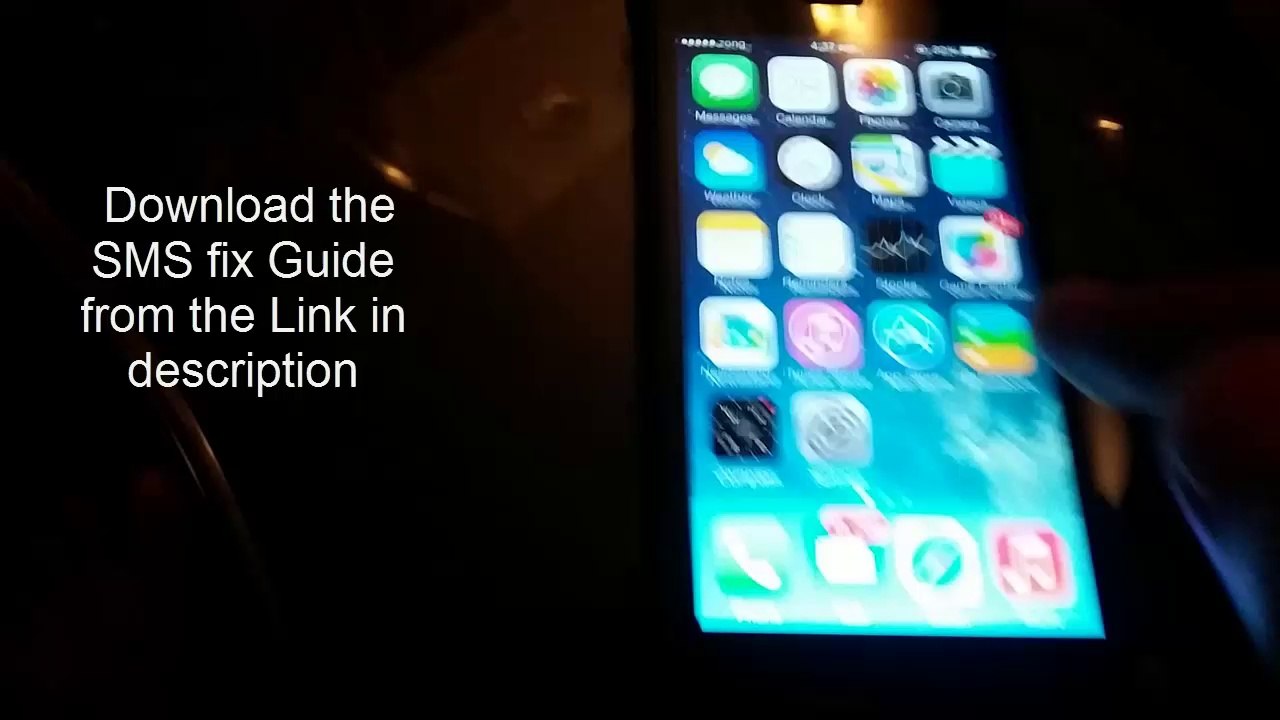 How to Fix SMS and internet Issue in iphone 4 4s 5 5c 5s