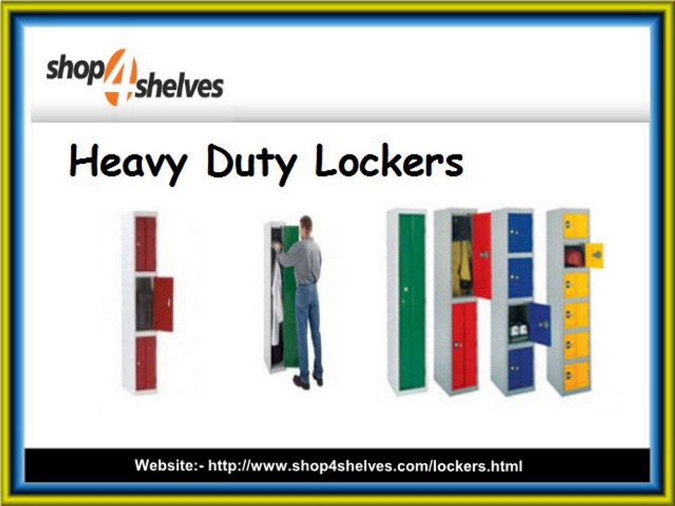 6 Different Types of Lockers