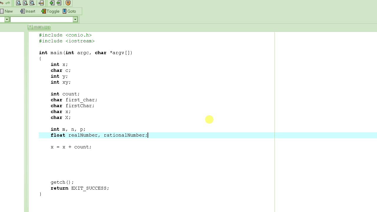 C Programming Tutorial # 8 - More on Variables