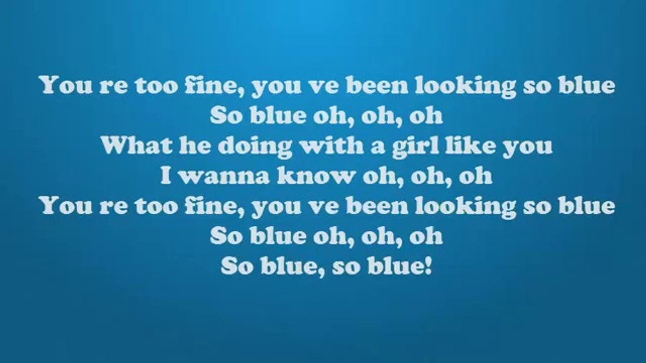 Akon - So Blue Lyrics [ WITH SONG ]