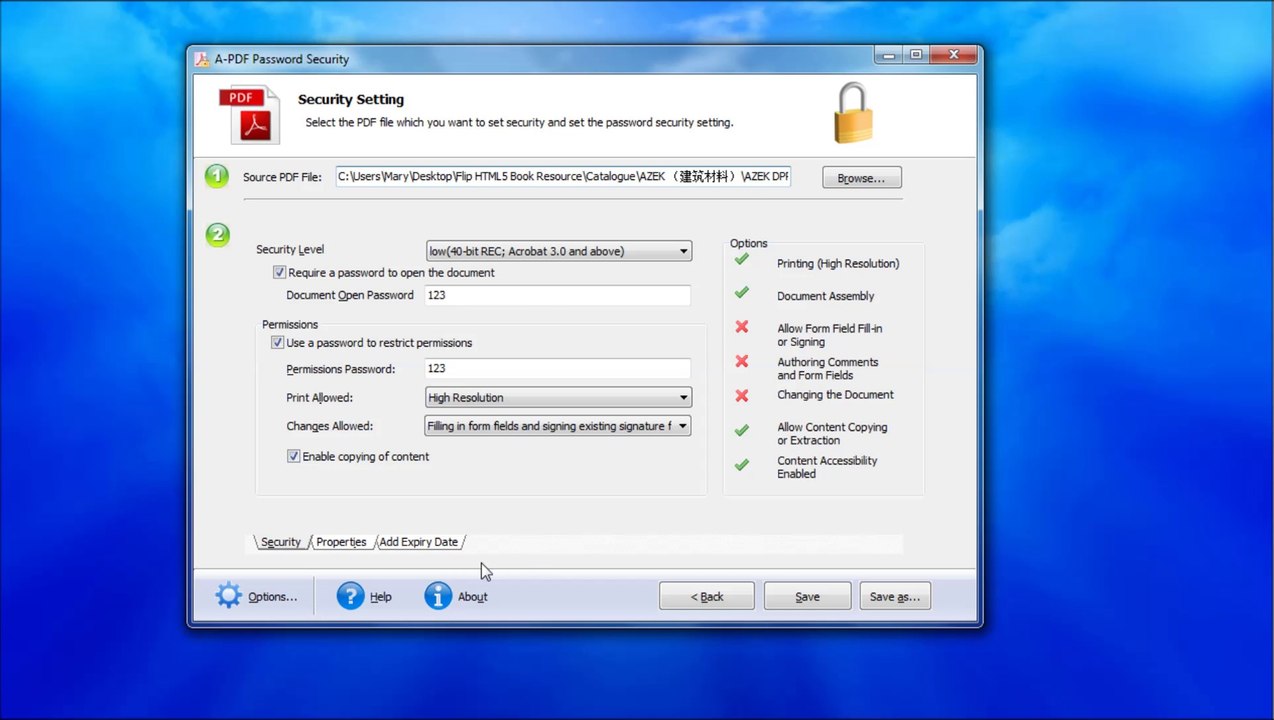 Effctive Tool for Batch Add Password Protection to PDF