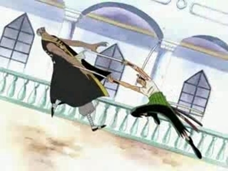Zorro vs mr1 one piece