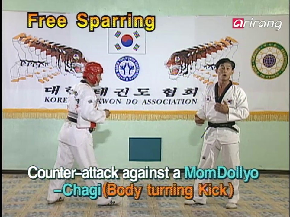 Taekwondo Step by Step Episode 191: Taegeuk 7 Jang - Twio Moomdollyo Huryo-Chagi