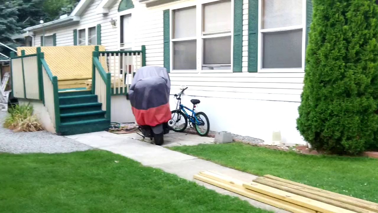 summer and riding and deckbuilding busy