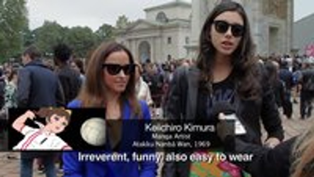 How to not answer the question at fashion week
