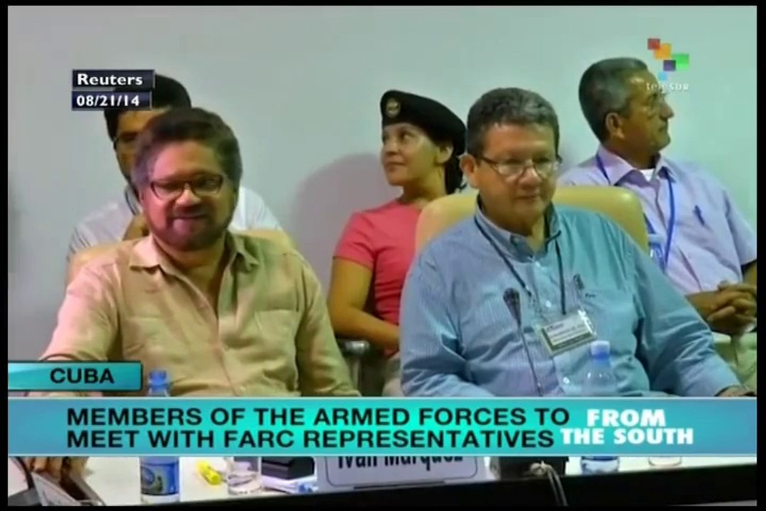 Top Colombian military officials to meet with FARC