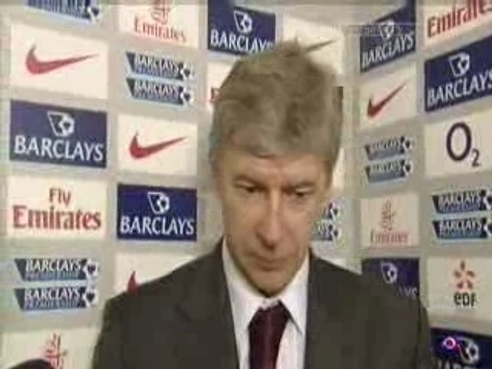 Arsene Wenger Post Match Interview