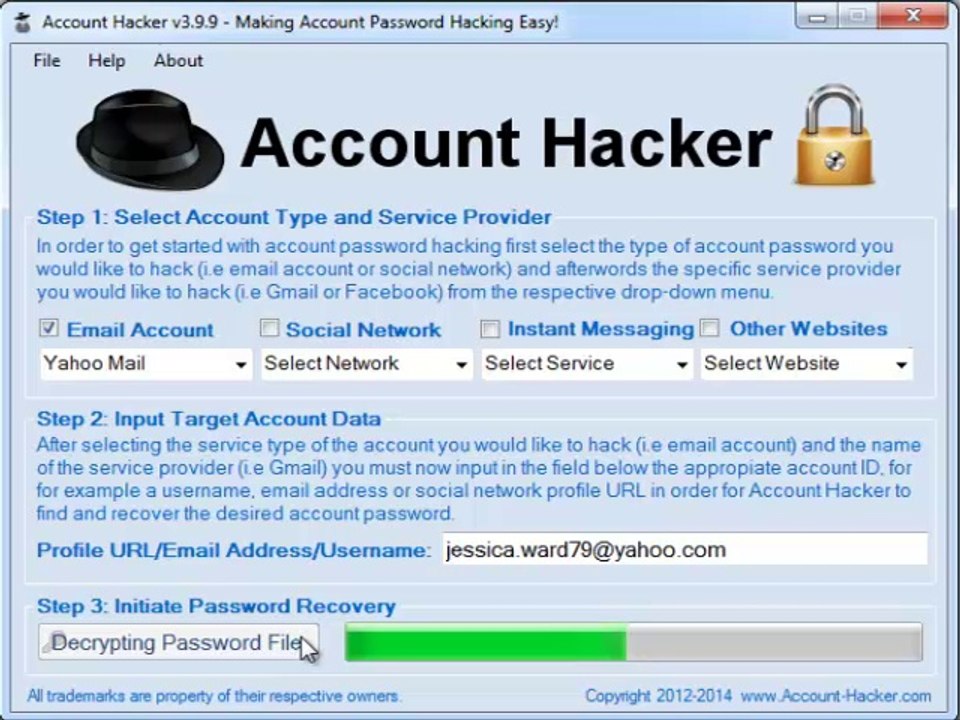 Free Yahoo Hacking Software