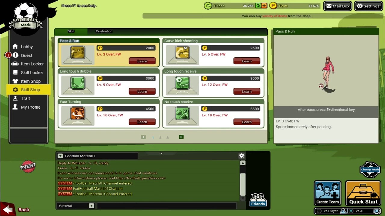 FreeStyle Football: Freestyle Skills