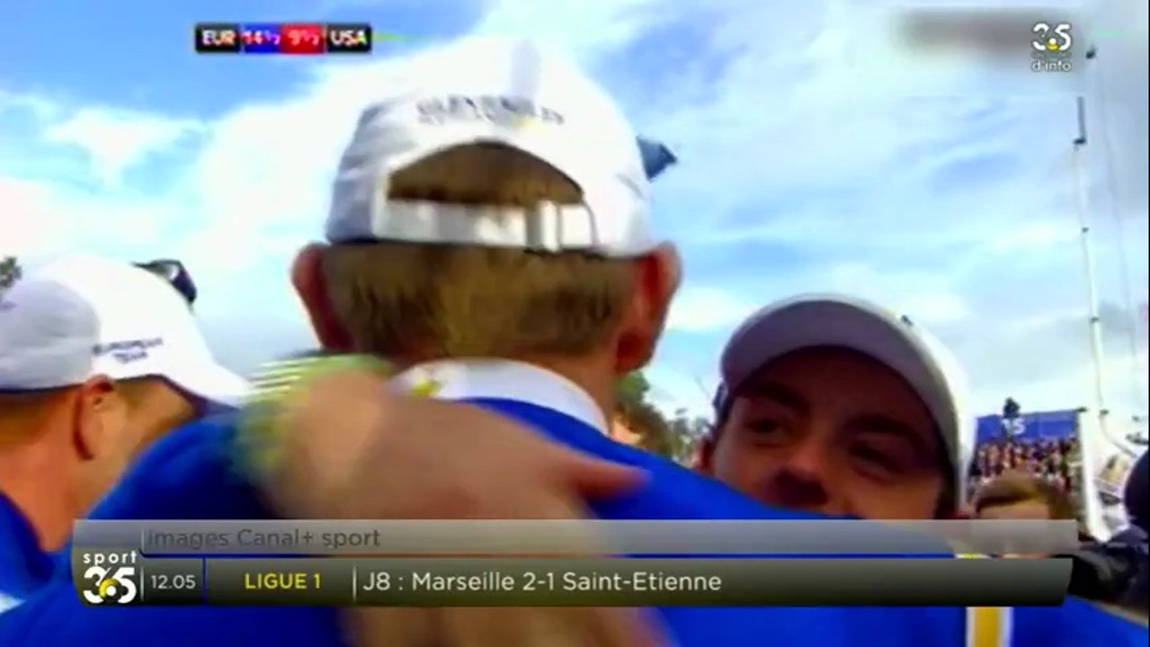 L'Europe remporte la Ryder Cup