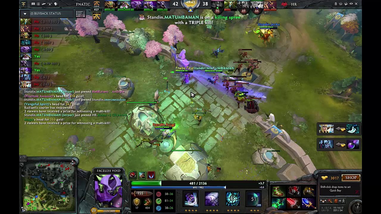 Fnatic vs. HellRaisers 29.09.2014