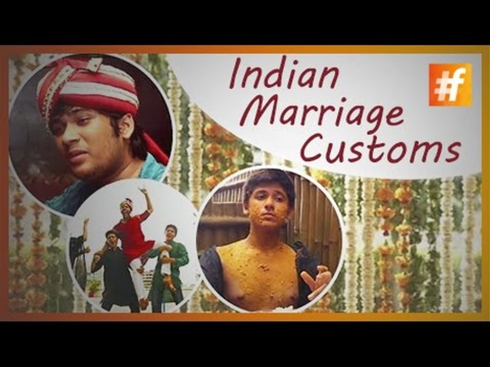 Indian Marriage Customs in Daily Life!