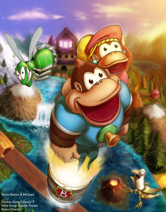 Donkey Kong Country 3 // 05 // Avec Black Manta !