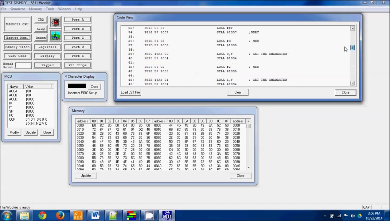 DEMO-decimal display