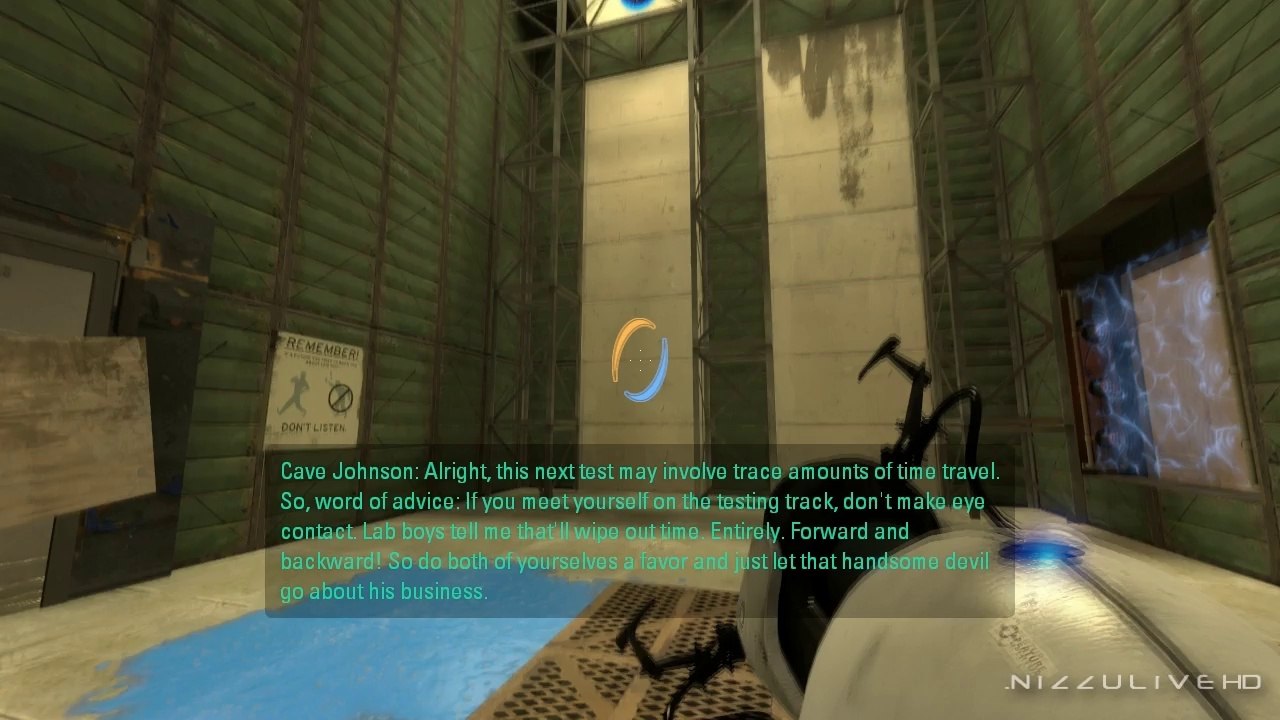 Portal 2 (Part 7 of 12) Chapter 6 The Fall Walkthrough No Commentary Gameplay