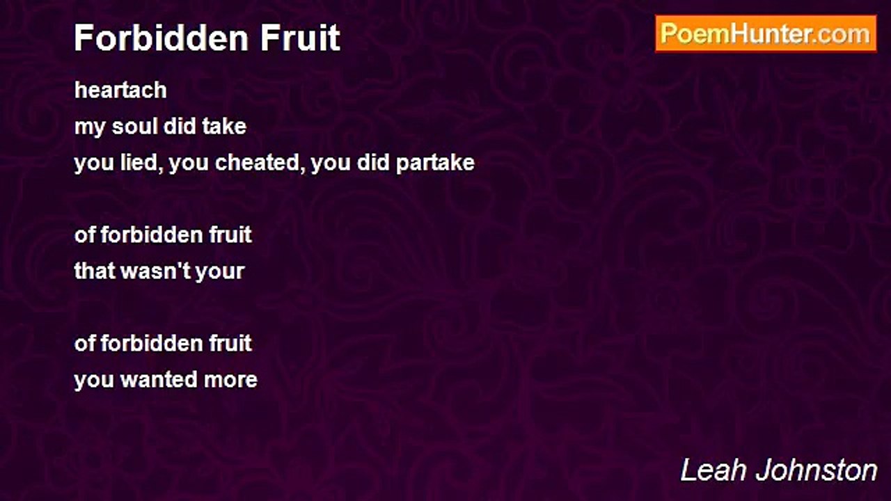 Leah Johnston - Forbidden Fruit
