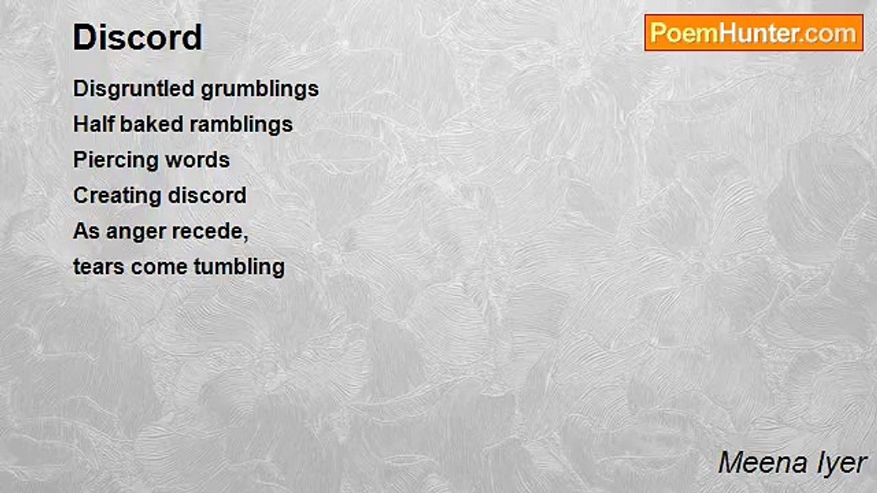 Meena Iyer - Discord