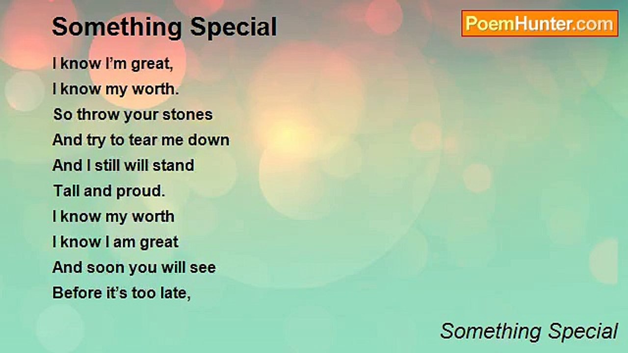 Something Special - Something Special