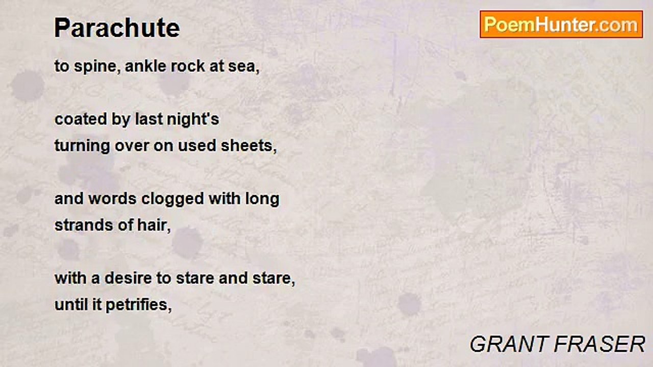 GRANT FRASER - Parachute