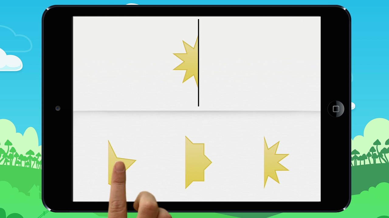 Symétrie axiale - vidéo 2