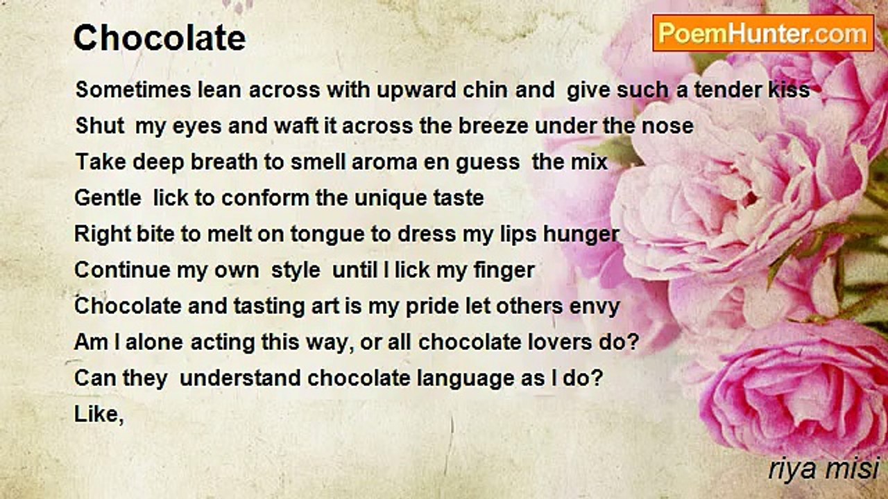 riya misi - Chocolate