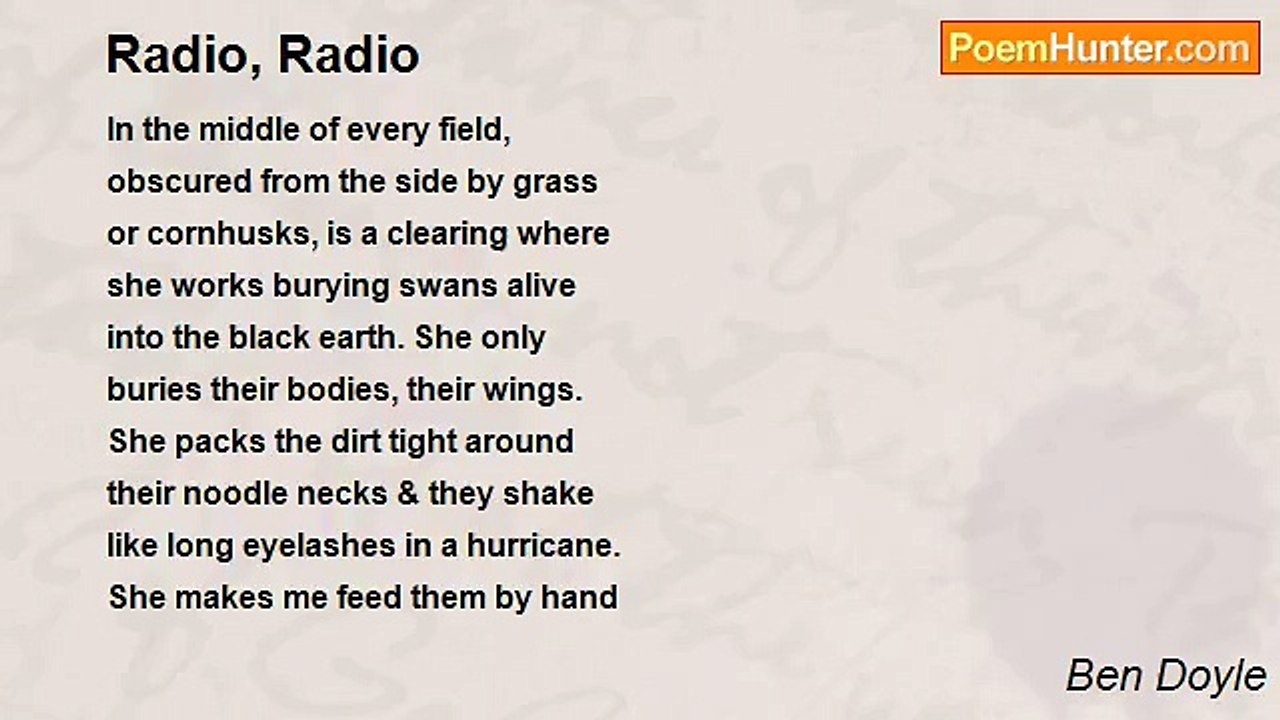 Ben Doyle - Radio, Radio