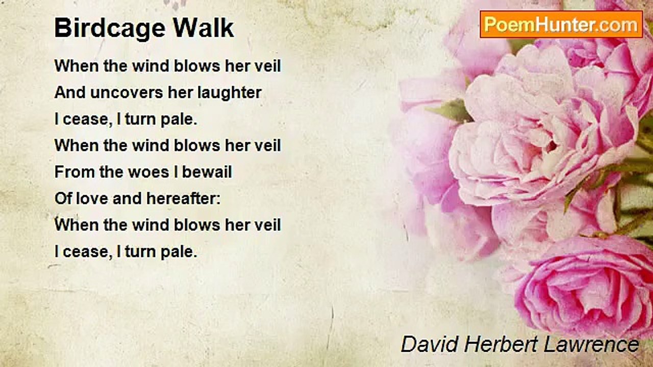 David Herbert Lawrence - Birdcage Walk