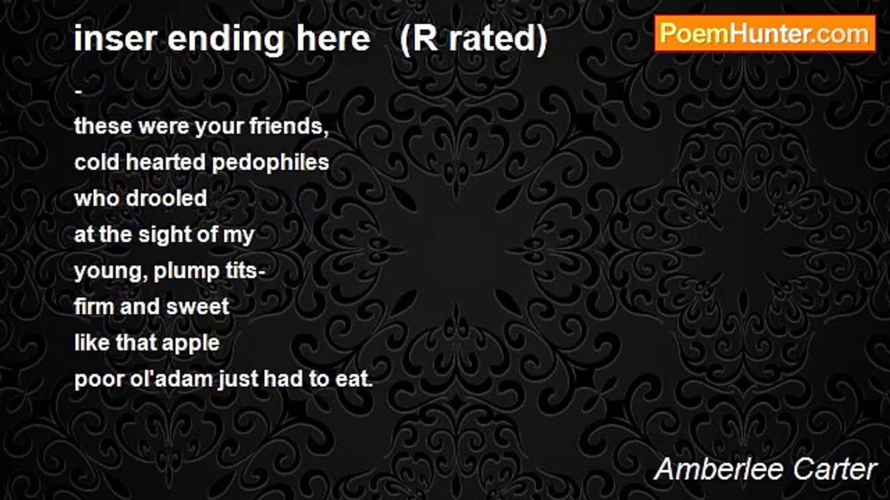 Amberlee Carter -  inser ending here   (R rated)