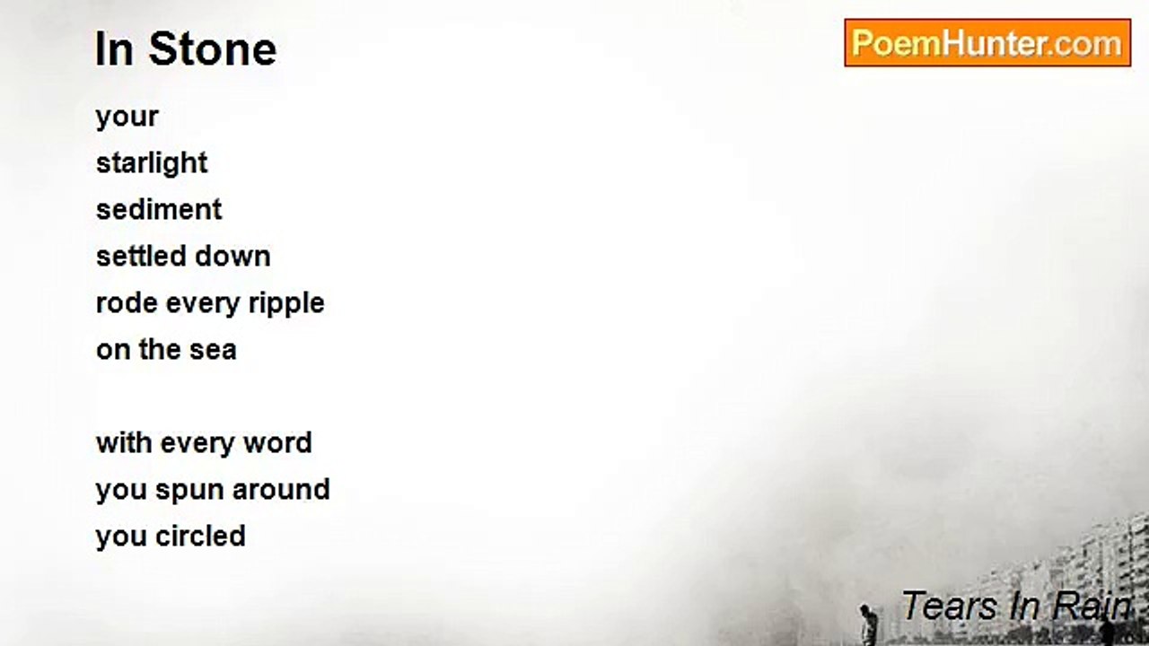 Tears In Rain - In Stone