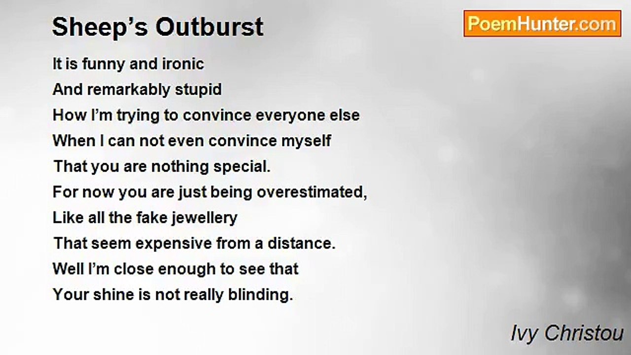 Ivy Christou - Sheep’s Outburst