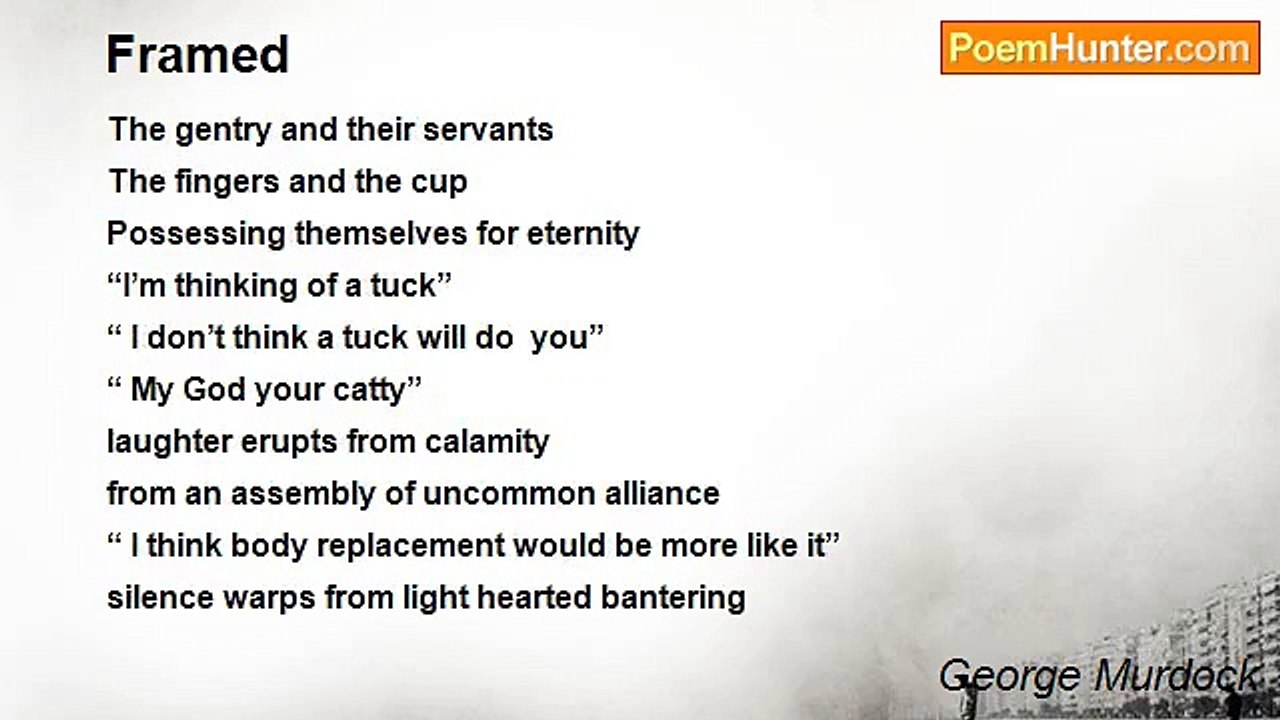 George Murdock - Framed