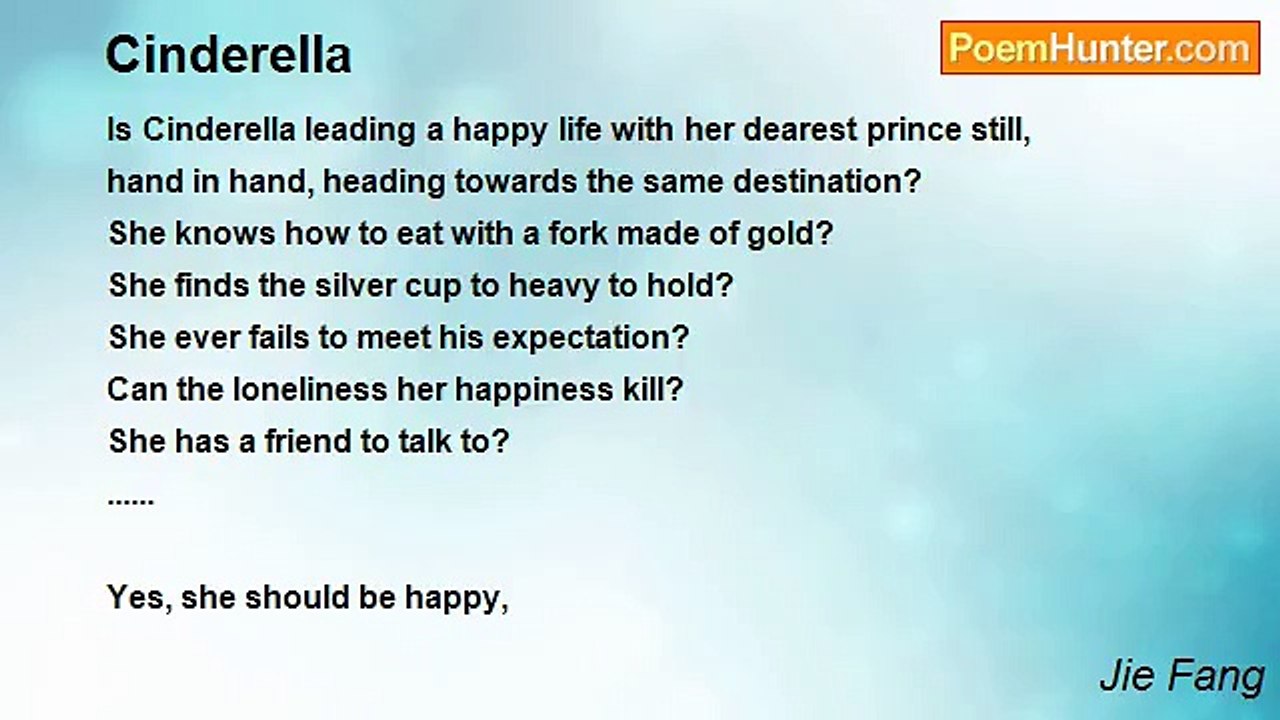 Jie Fang - Cinderella