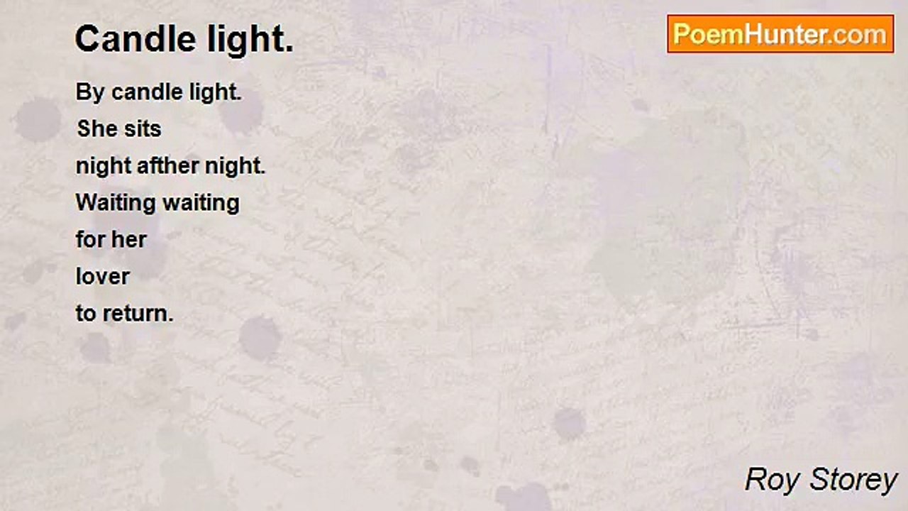 Roy Storey - Candle light.