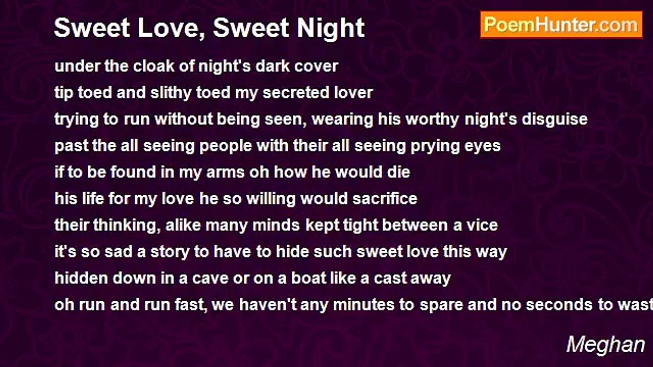 Meghan - Sweet Love, Sweet Night