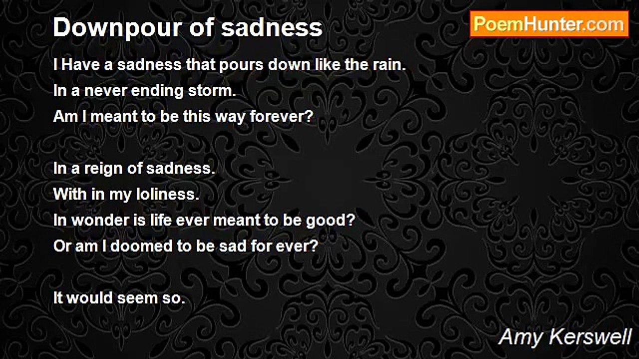 Amy Kerswell - Downpour of sadness