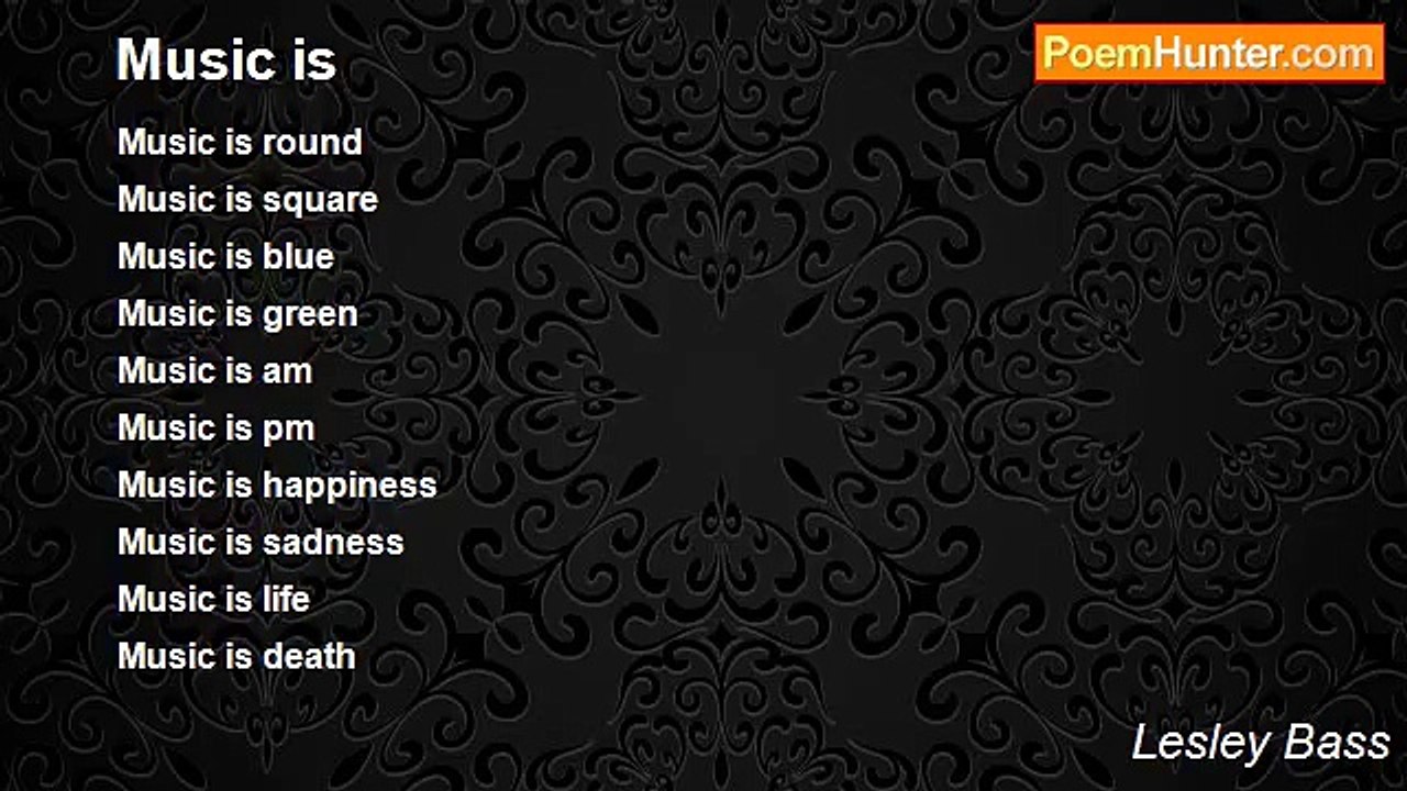 Lesley Bass - Music is