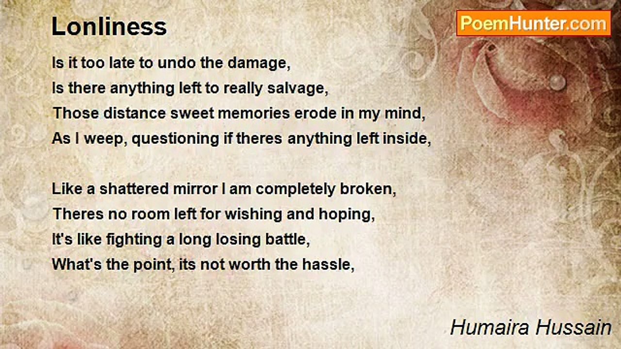 Humaira Hussain - Lonliness
