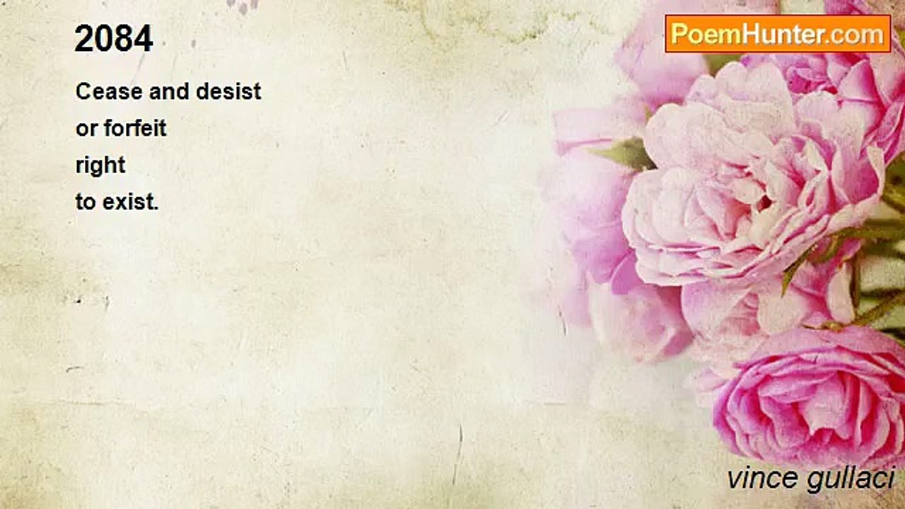 vince gullaci - 2084