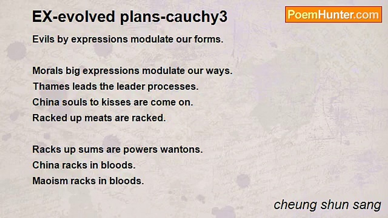 cheung shun sang - EX-evolved plans-cauchy3