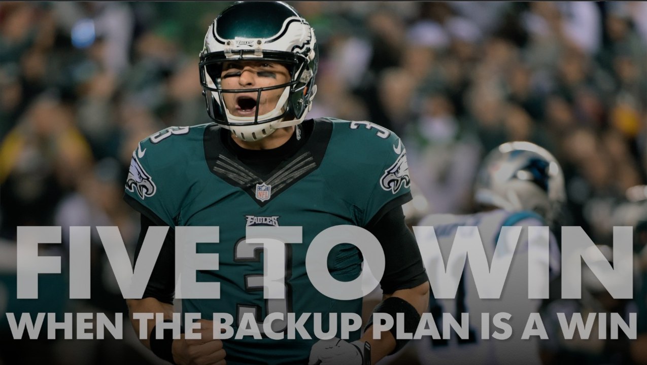 Five to Win: When the backup plan is really the best plan