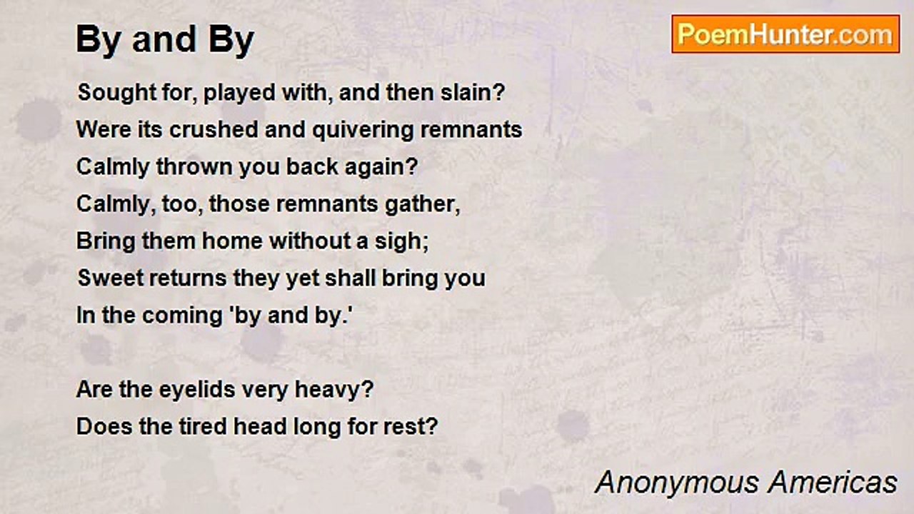 Anonymous Americas - By and By