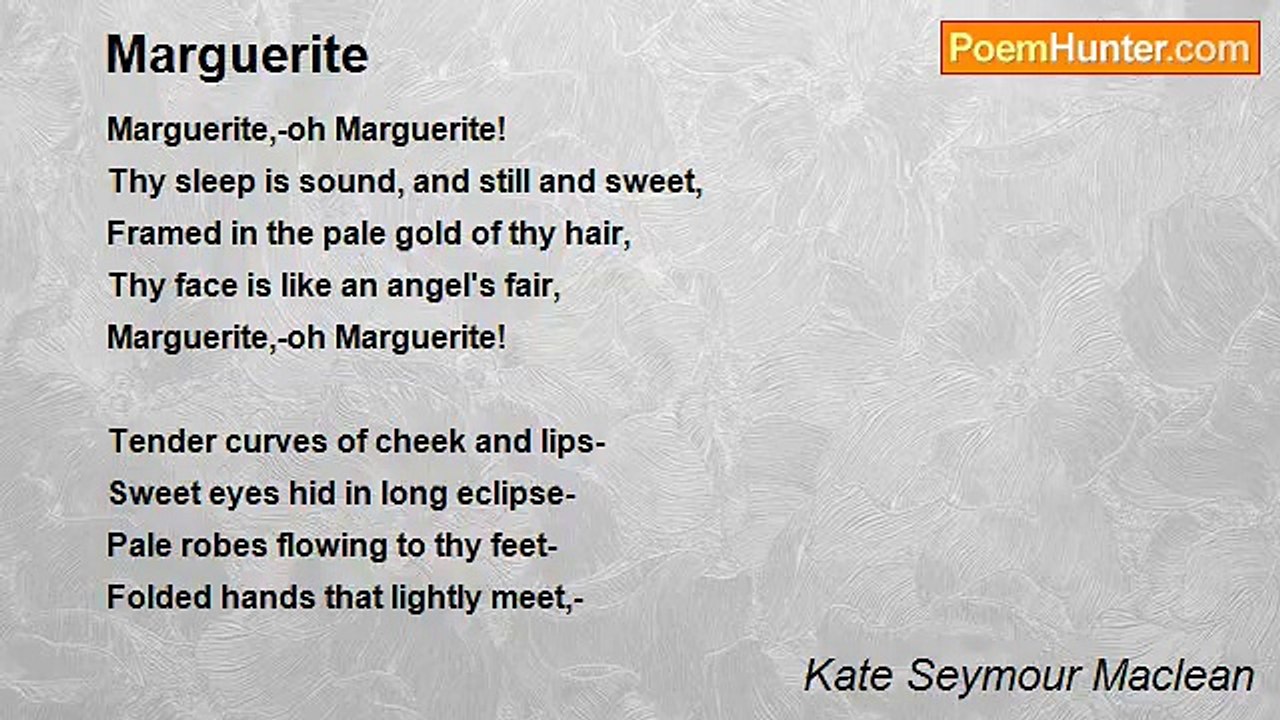 Kate Seymour Maclean - Marguerite