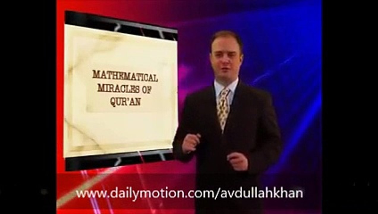 The Mathematical Miracle Of QURAN- Part 1