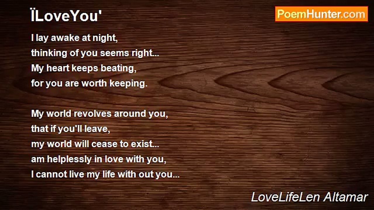 LoveLifeLen Altamar - ÏLoveYou'