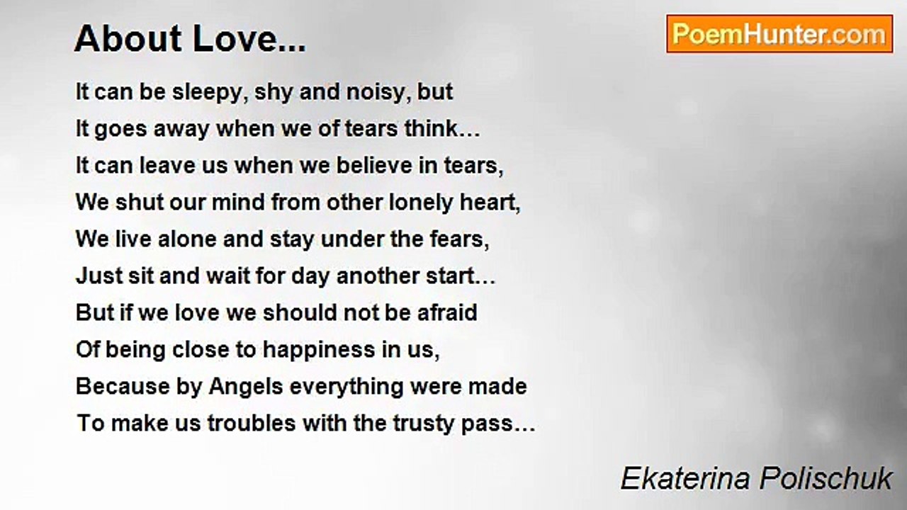 Ekaterina Polischuk on Love: Beyond Words 🌅