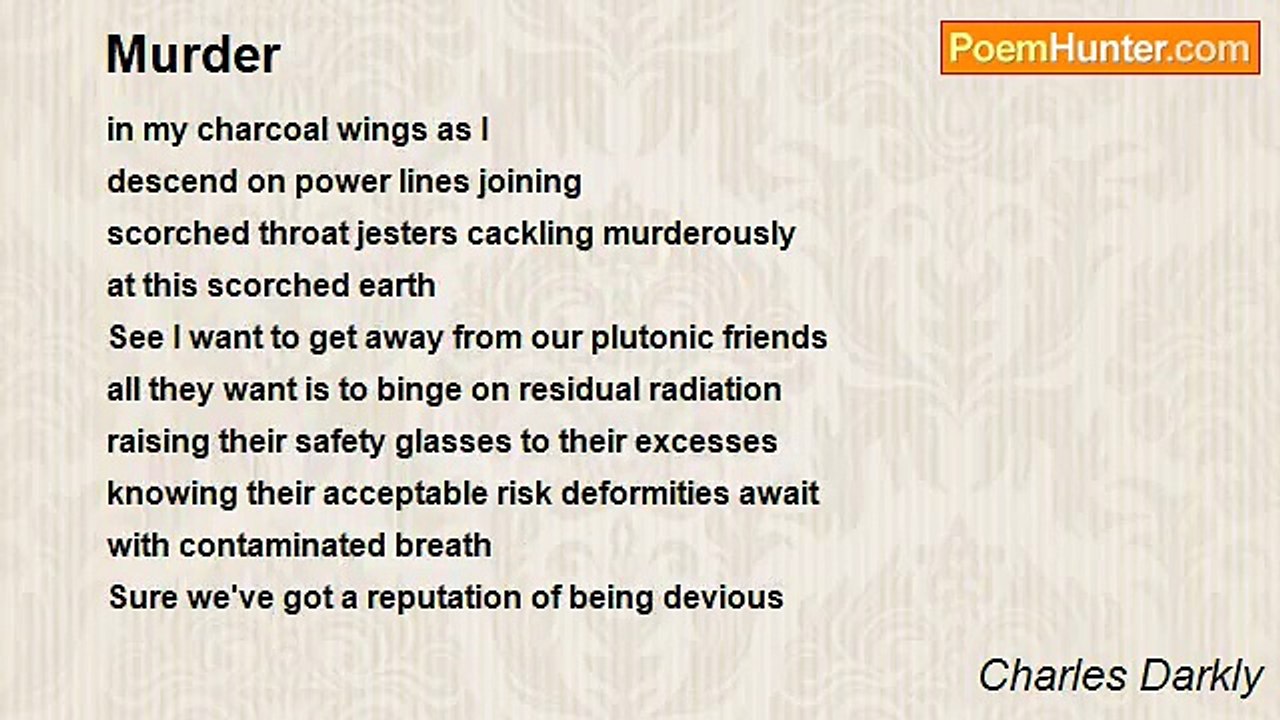 Charles Darkly - Murder