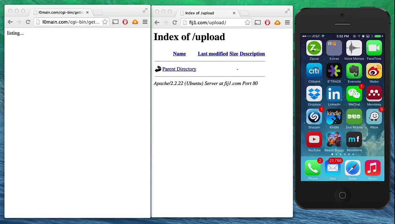 iOS Masque Attack Demo